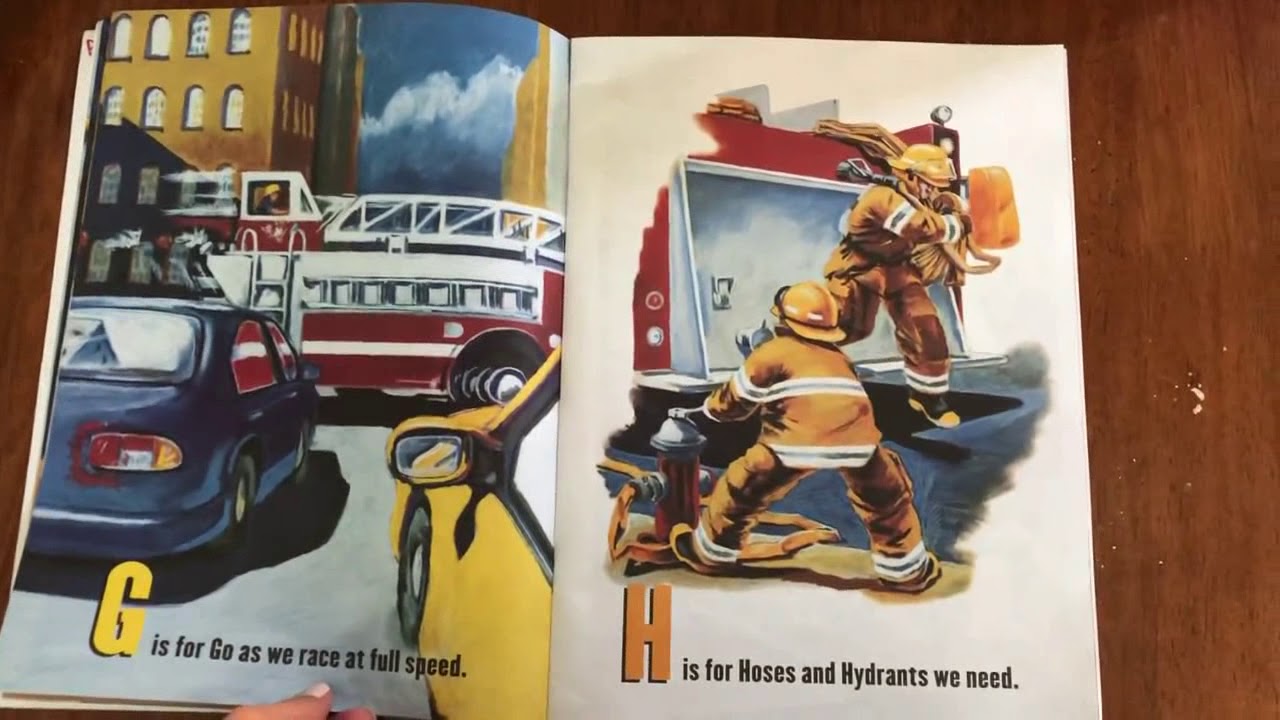 Firefighters A to z (Story telling, Phonics / 스토리 텔링,