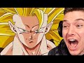 What new ssj3 goku  majin buu super attacks reaction on dokkan battle