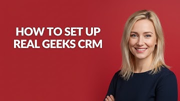 How to Set Up Real Geeks Crm - Julia