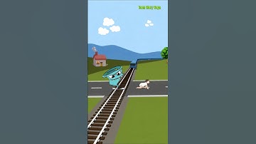 Tornado 360 🌪️ | 🌪️ is following the baby 🍼 and the train is approaching fast | Tornado Video 🌀🌪️