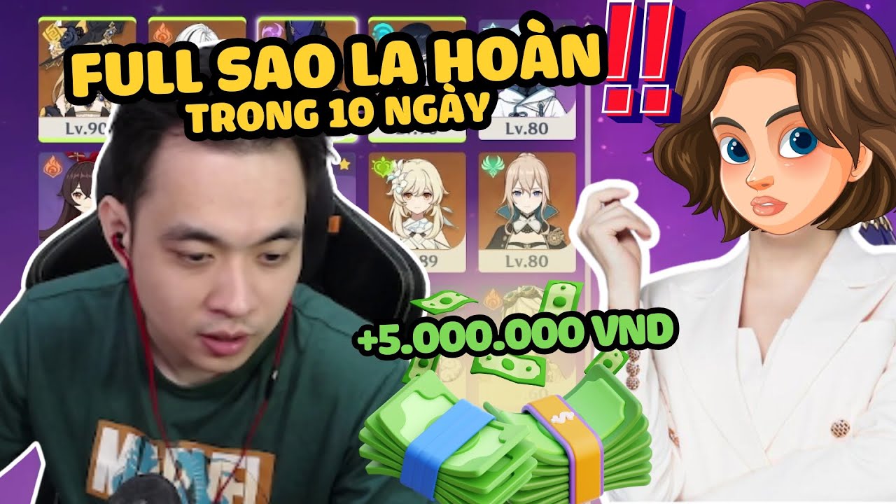 BroX Được Nữ Đại Gia Donate 5 Củ Để Fix Acc Và Cái Kết - Genshin Impact