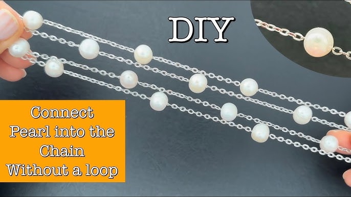 DIY Crafts Jewelry Necklace Repair Kit with Jump Rings, Clasps and