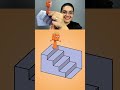 HG REACT Sprunki-craft Are These Stairs Up or Down?😱 #minecraft #animation #shorts