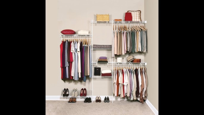 Rubbermaid Custom Closet Kit Review: Expands and Adjusts