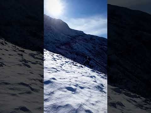 горы Дагестана, зима.