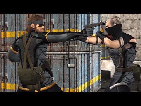 観るmgs Metal Gear Solid Vs絶対兵士ヌル Gray Fox Youtube