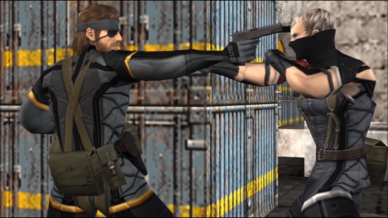 観るmgs Metal Gear Solid Vs絶対兵士ヌル Gray Fox Youtube