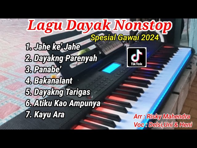 Kumpulan Lagu Dayak Nonstop || Spesial Gawai Dayak 2024 || Zona Ganjur || Arr Risky Mahendra class=