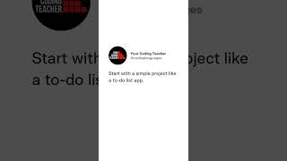 Want to learn Python? Build something.  Start with a simple project like a to-do list app.  It wi...