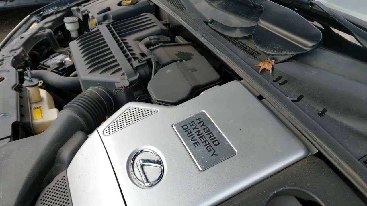 Звук мотора Lexus 3MZ-FE Hybrid от 2006 Lexus Rx 400H JTJHW31U160003595