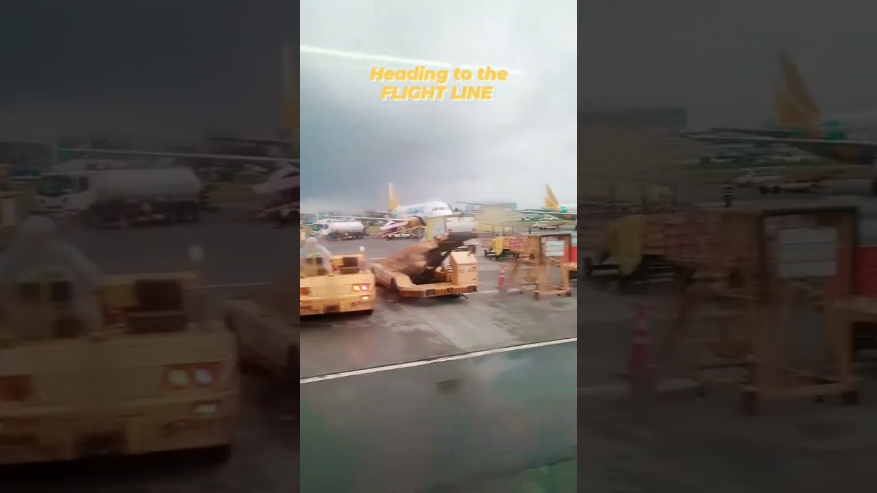 STORMY FLIGHT HEADING TO THE FLIGHT LINE