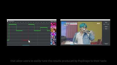 PopStage: The Generation of Stage Cross-Editing Video based on Spatio-Temporal Matching (SIGA22)