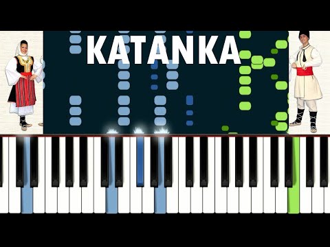 Katanka - Kako svirati na harmonici / klavijaturi