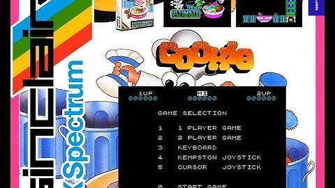 SINCLAIR ZX SPECTRUM # COOKIE (ULTIMATE PLAY THE GAME, 1983.) # 30.090 PTS. # GAMEPLAY #