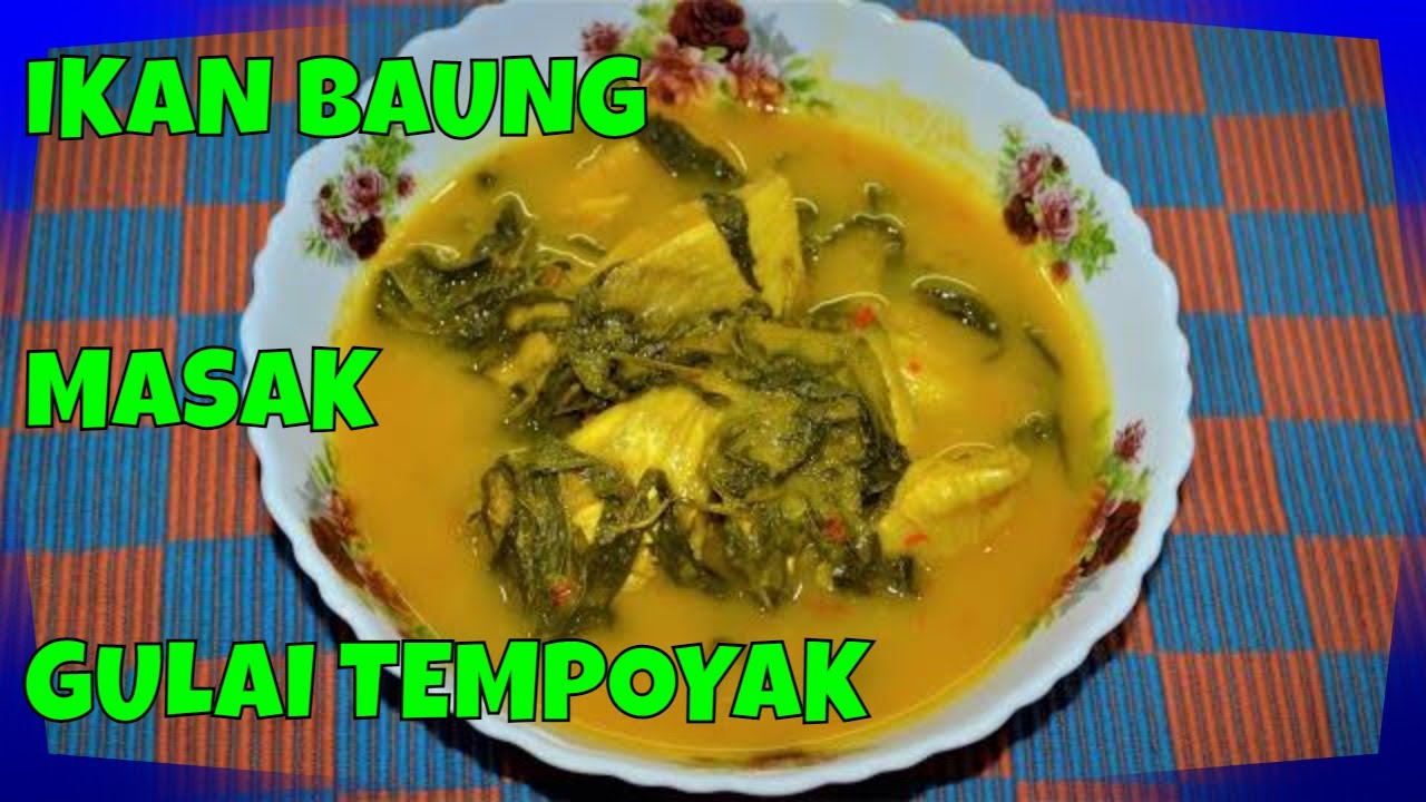Ikan Baung Masak Tempoyak - Resepi Ikan Baung Masak Tempoyak Pahang