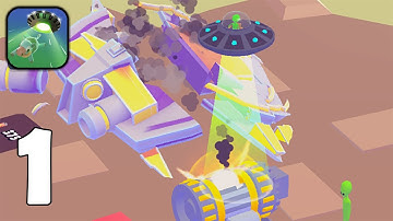 Alien Invader: UFO Game - Idle UFO Commander - Part 1 - Gameplay Walkthrough(iOS, Android)