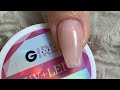 BAILARINA NA TIP ( NO POLEGAR ) COM GEL GIRL FATALE PINK NUDE