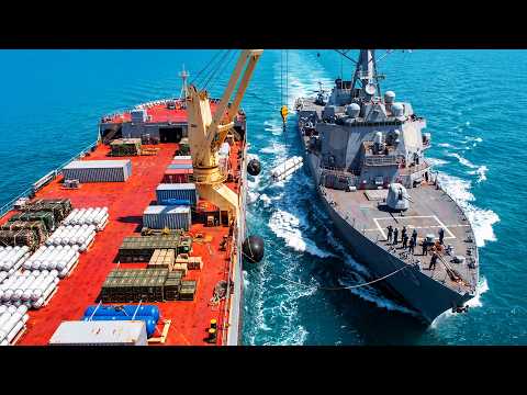 How the US Navy Turned a Tank Ship Into a 'Floating Armory'