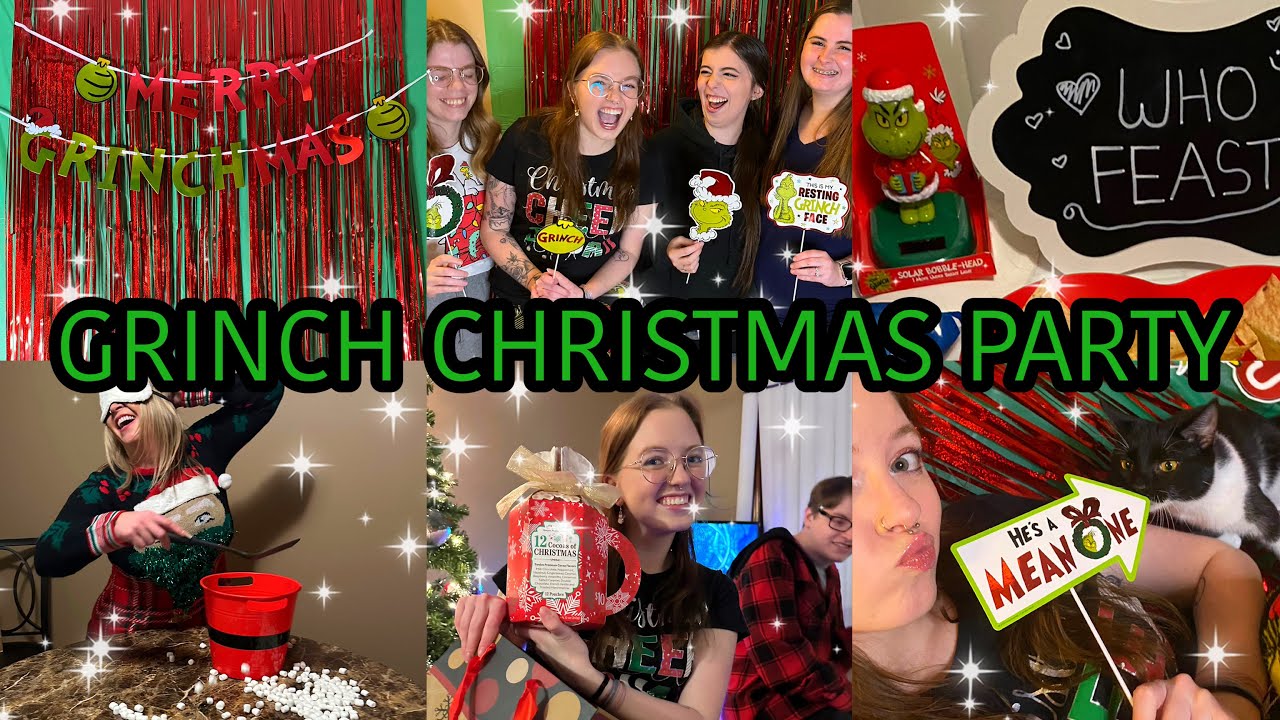 HOW THE GIRLS STOLE CHRISTMAS PARTY Grinch Themed Christmas Party how-the-girls-stole-christmas-party-grinch-themed-christmas-party