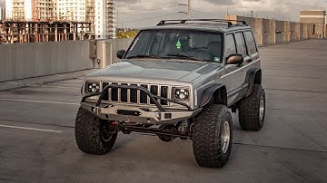 BUILDING A JEEP CHEROKEE XJ IN 10 MINUTES! OFF-ROAD BUILD