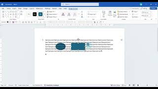 Select objects behind text in Microsoft Word