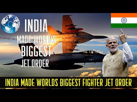 INDIA made Worlds BIGGEST Fighter JET Order in History ...