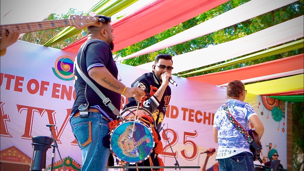 College Fest Live Band Performance 🤯🔥 | Dhruv Sethi Live | Satyug Darshan Institute FBD