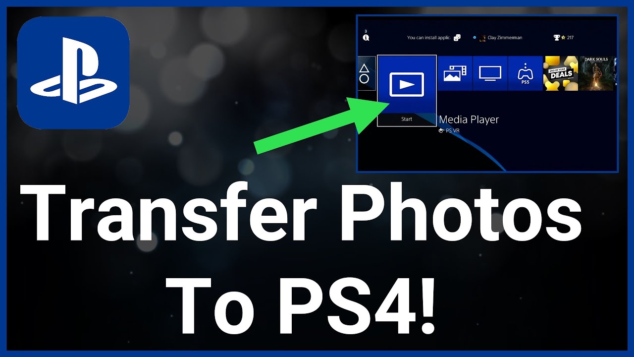 To Transfer Photos To PS4 YouTube