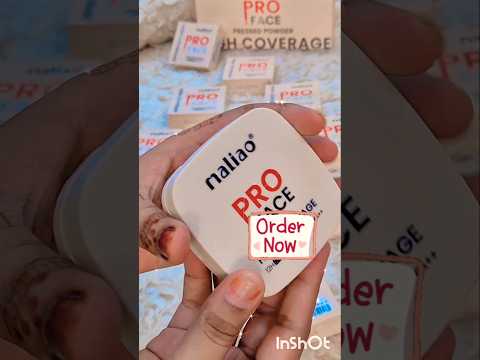🔥 Maliao PRO FACE Pressed Powder Review | High Coverage Compact Powder 😍 #shorts #viral#trending
