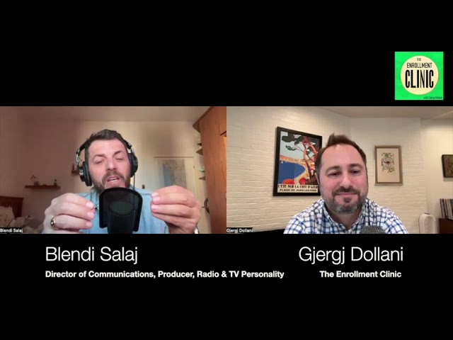 Blendi Salaj: From U.S. Student Life to Higher Ed Leadership and Gen Z Mentorship