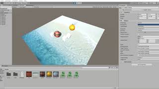 Unity Physics Test (RigidBody, Physic Material)