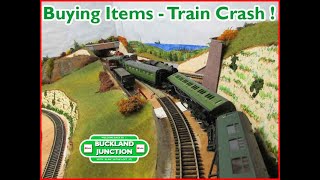 Buckland Junction 294. A mixed bag. Buying railway items Ebay. Parcel from Tom. Bad Train collision