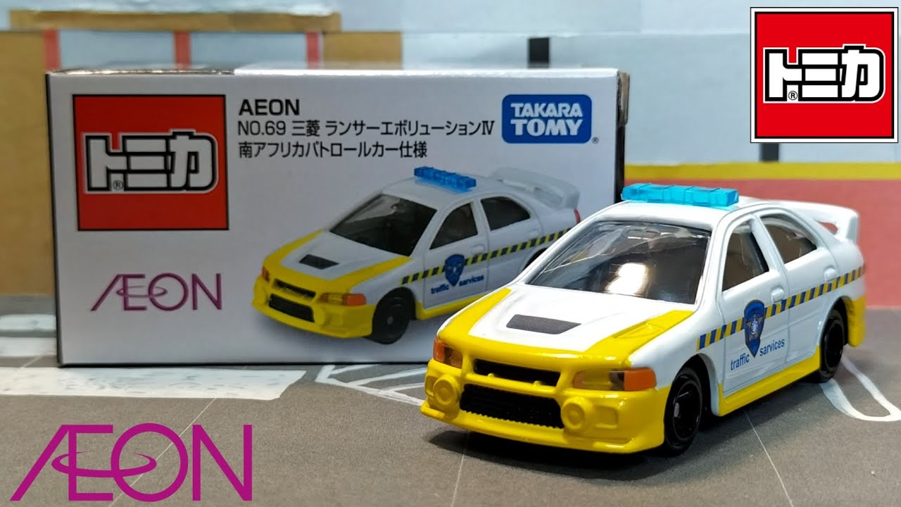 トミカAEONオリジナル トミカ】イオンオリジナル AEON No.69 三菱 ランサーエボリューション