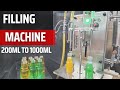 2 HEAD LIQUID FILLING MACHINE