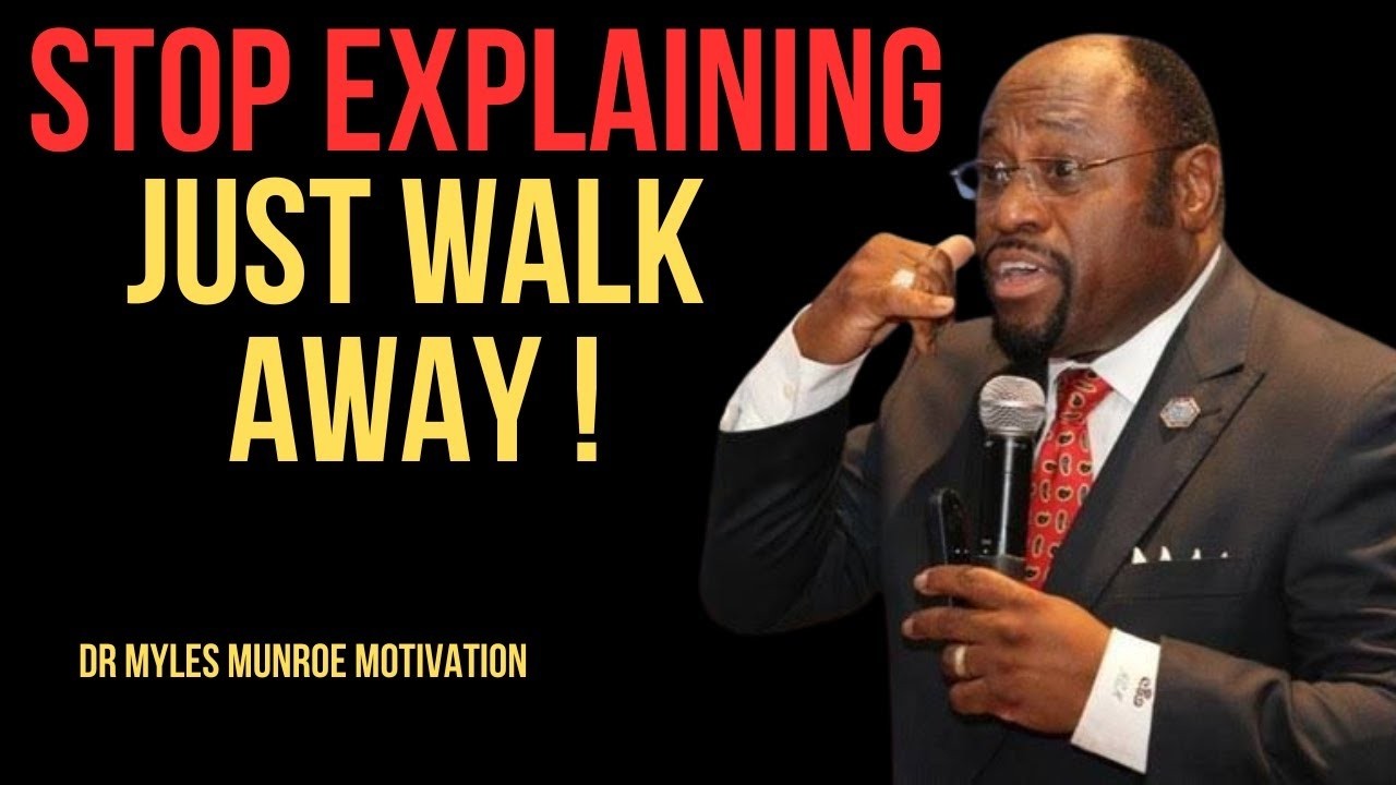 Stop Explaining Yourself | Walk Away With Confidence
