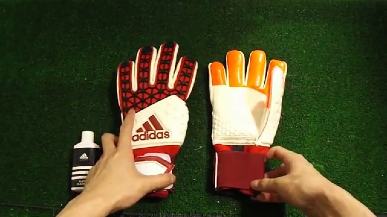 Adidas Ace Zones Pro Goalkeeper Gloves True Red/White/Craft Red Preview -  YouTube