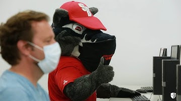 Be Like Wolfie -- Stay A Safe Distance (Computer Labs)