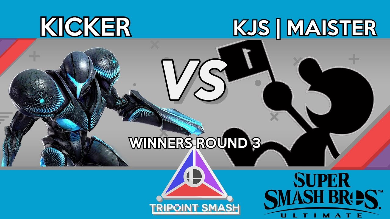 Tripoint Smash 45 - Winners Round 3 - Kicker (Dark Samus) Vs. KJS | Maister (Mr Game and Watch) - YouTube