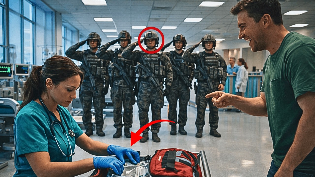 Sie War Nur Die „Rookie-Krankenschwester“ — Dann Traten 6 Navy SEALs Ein Und Standen Für Sie Still