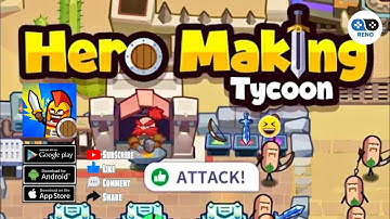 Hero Making Tycoon Gameplay Walkthrough (Android) - Part 1