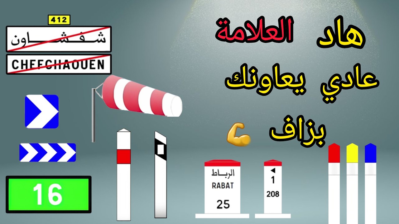الكود المغربي 2025 🚦| فهم علامات الموقع بلا تعقيد!
