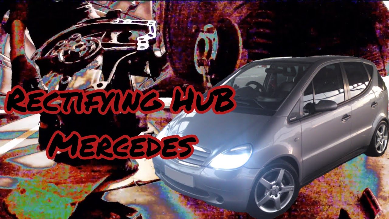 Mercedes Benz A170 A-classe Rear Bearing Hub Replacement in the process. Shot with GoPro 2