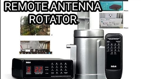 REMOTE CONTROL ANTENNA ROTATOR