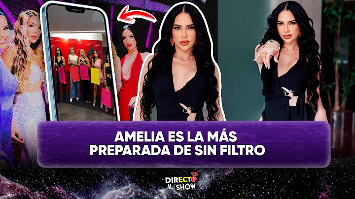 AMELIA ALCÁNTARA DEMUESTRA PORQUE ES LA REINA DE SIN FILTRO RADIO SHOW