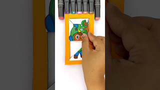Sprunki OC Leon brawl star phase 2 beautiful cardboard puzzle game!!❤️😍 #art #ytshort #puzzlegame