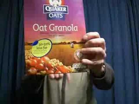 Eddy Grant Hope Joanna Vs Quaker Oat Granola-11-08-2015