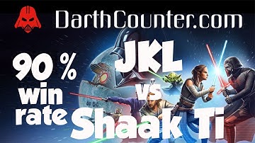 JKL vs Shaak Ti SWGOH