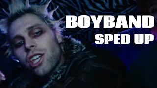 BOYBAND - SPED UP NIGHTCORE - 5SOS (5 seconds of summer)