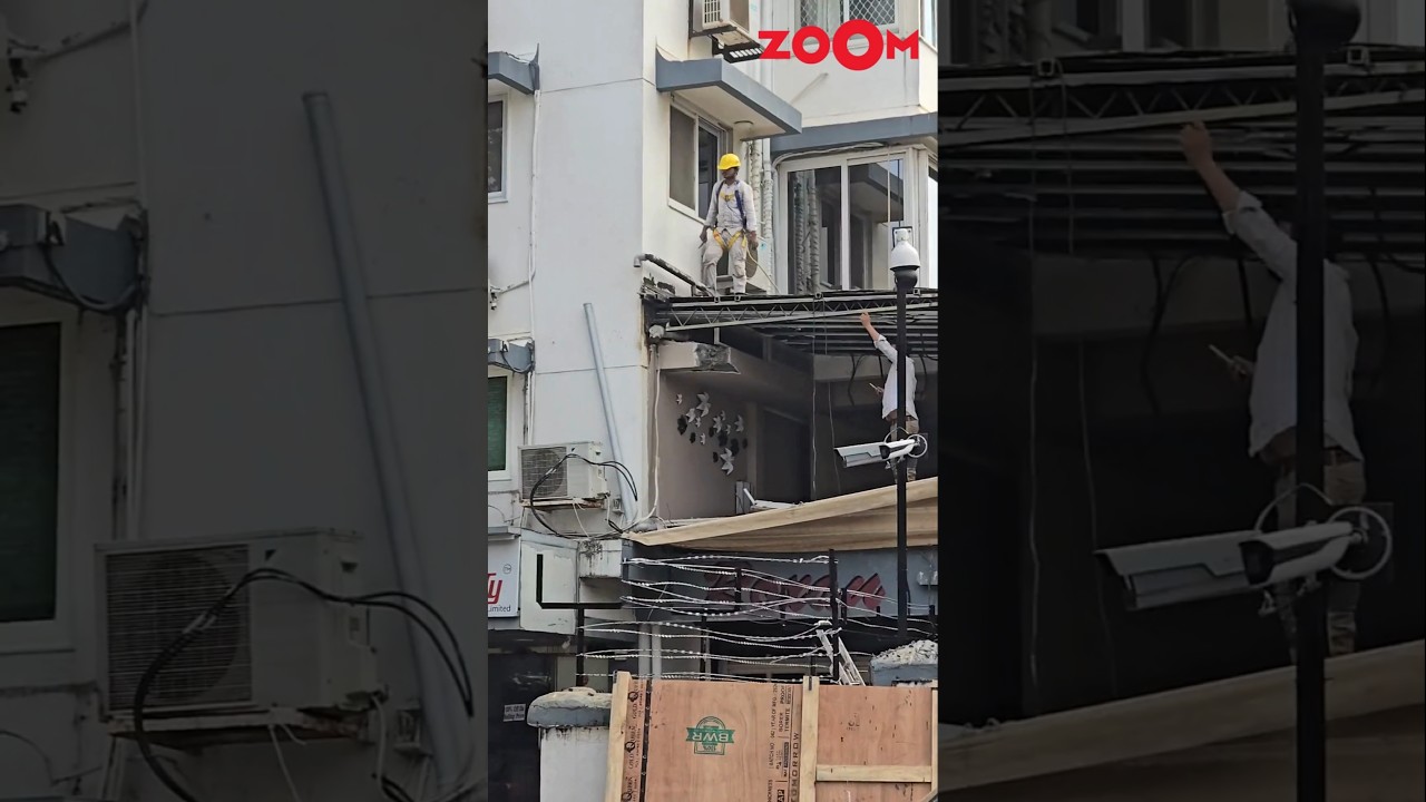 Security at Salman Khan's house ‘Galaxy’ increased 😱