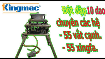 Đột đập 10 dao đa năng tích hợp ke nhảy ke vĩnh cửu hệ 55 xingfa  vs 55 vắt cạnh/ kho máy  kingmac